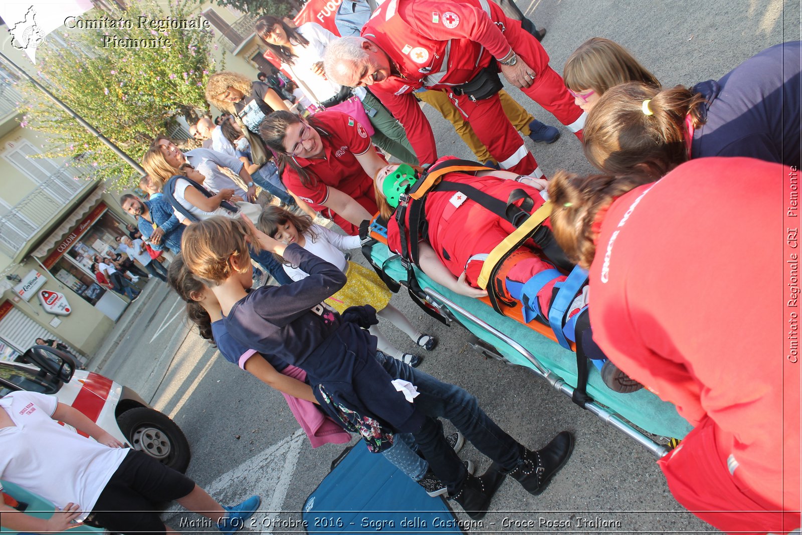 Mathi (TO) 2 Ottobre 2016 - Sagra della Castagna - Croce Rossa Italiana- Comitato Regionale del Piemonte
