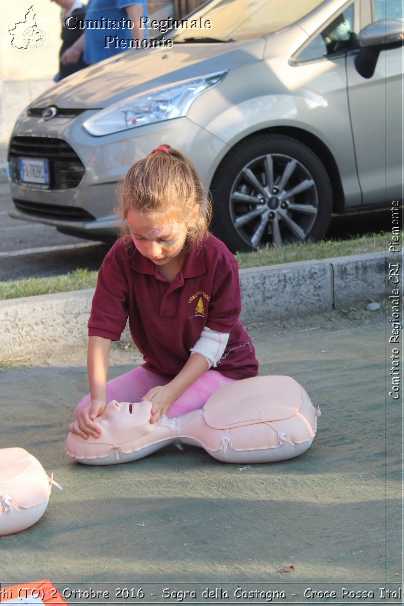 Mathi (TO) 2 Ottobre 2016 - Sagra della Castagna - Croce Rossa Italiana- Comitato Regionale del Piemonte