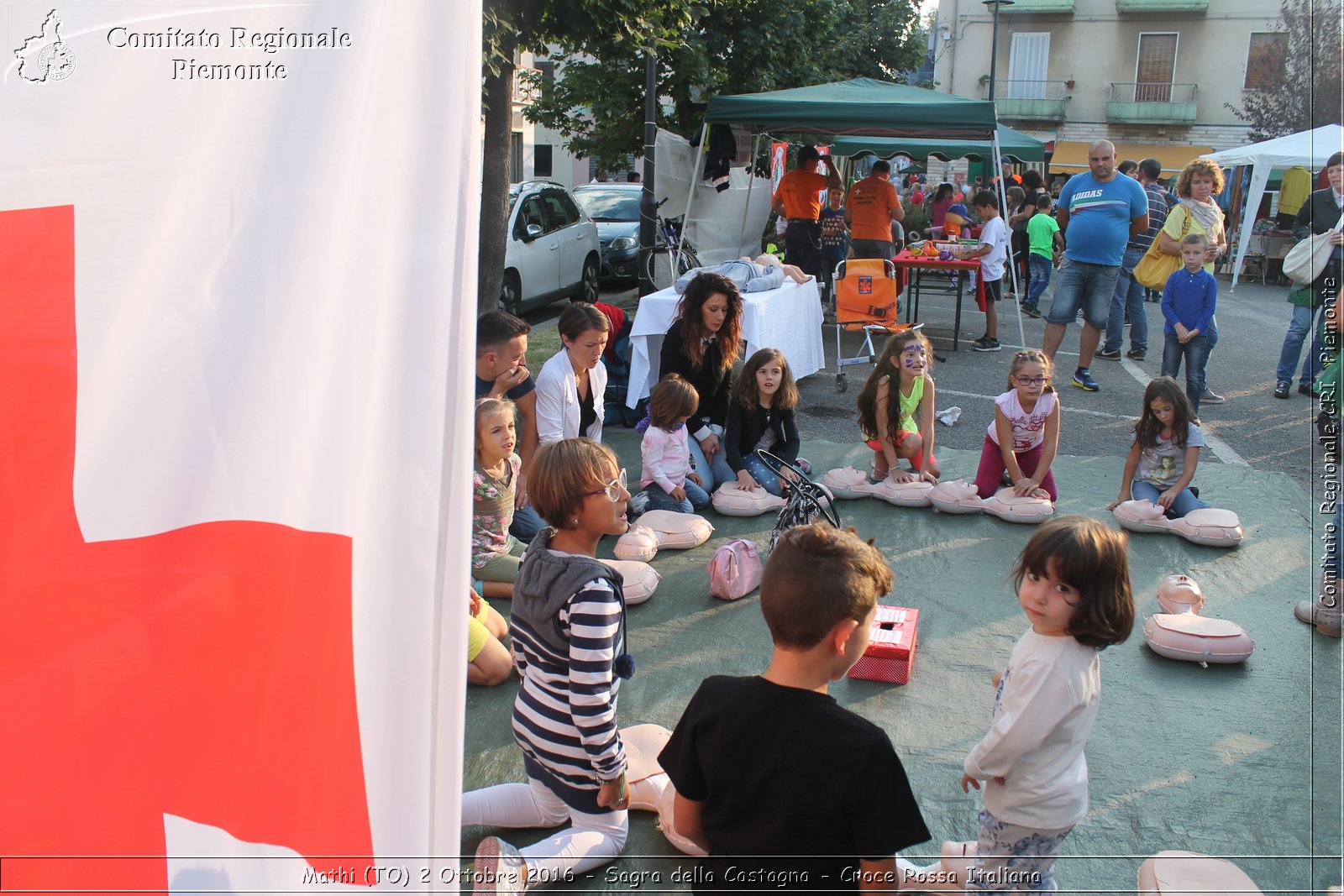 Mathi (TO) 2 Ottobre 2016 - Sagra della Castagna - Croce Rossa Italiana- Comitato Regionale del Piemonte