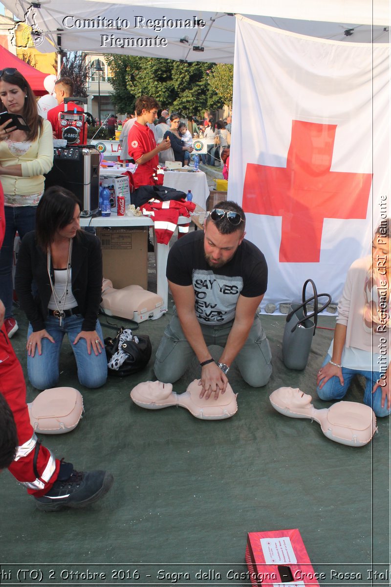 Mathi (TO) 2 Ottobre 2016 - Sagra della Castagna - Croce Rossa Italiana- Comitato Regionale del Piemonte
