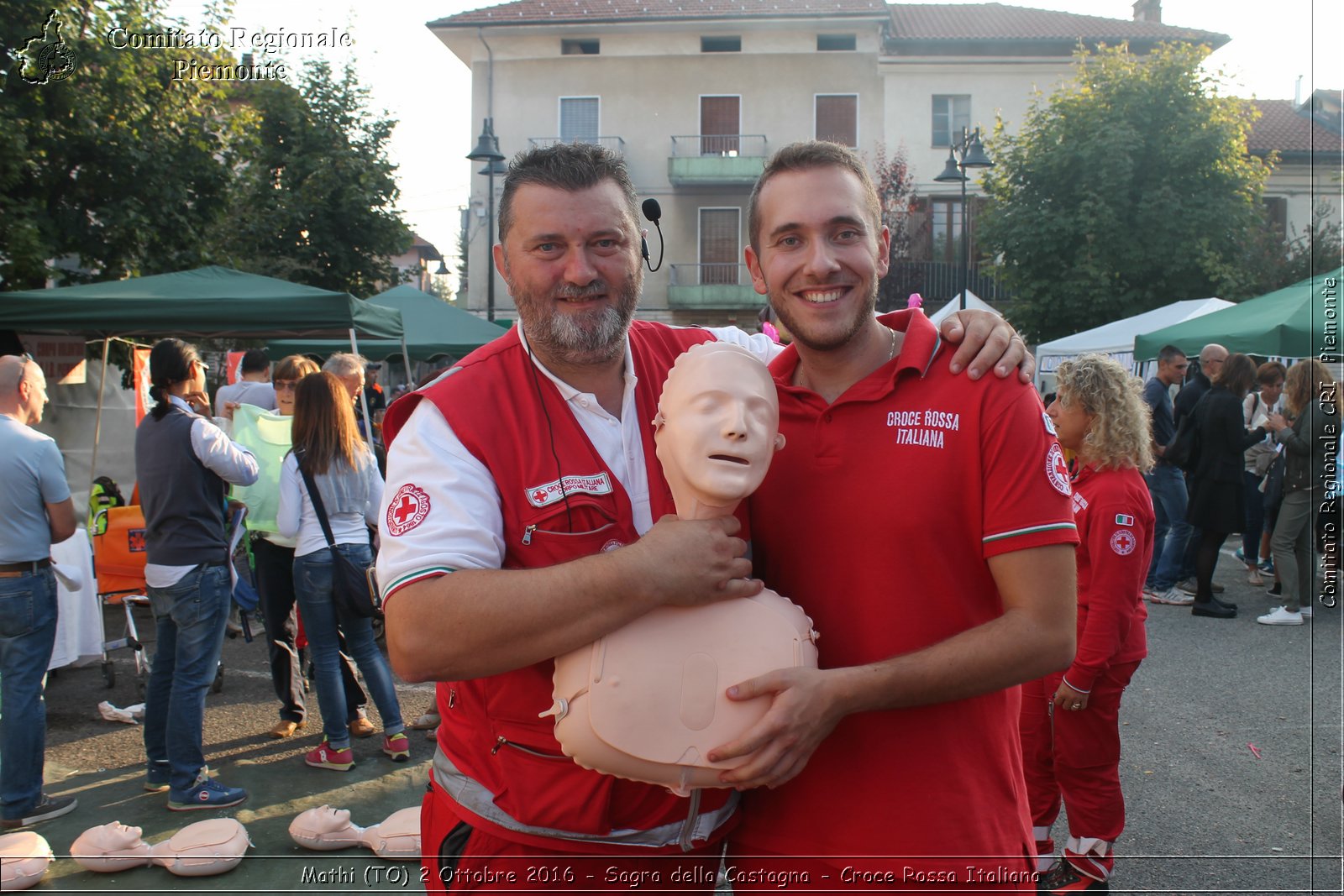 Mathi (TO) 2 Ottobre 2016 - Sagra della Castagna - Croce Rossa Italiana- Comitato Regionale del Piemonte
