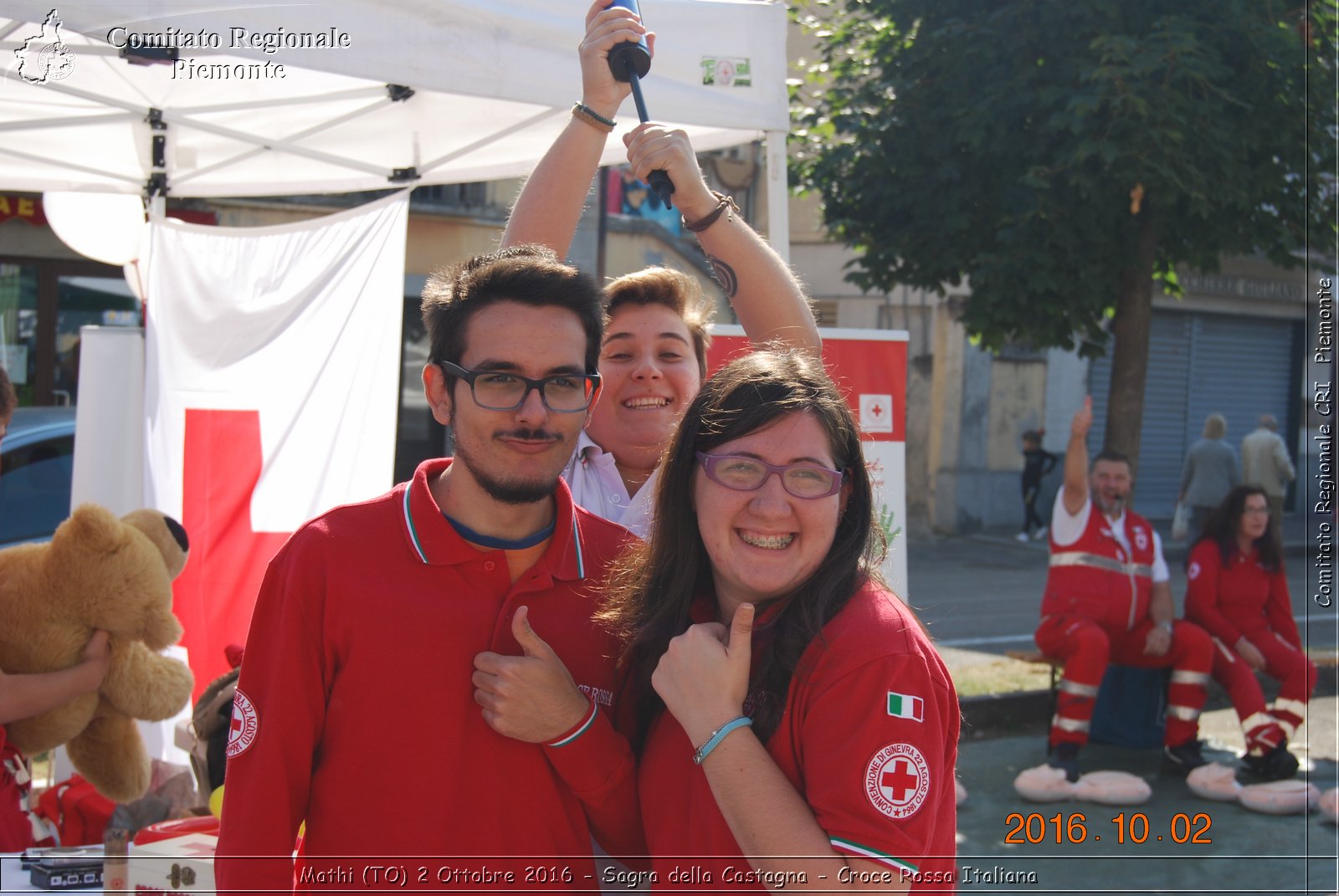 Mathi (TO) 2 Ottobre 2016 - Sagra della Castagna - Croce Rossa Italiana- Comitato Regionale del Piemonte