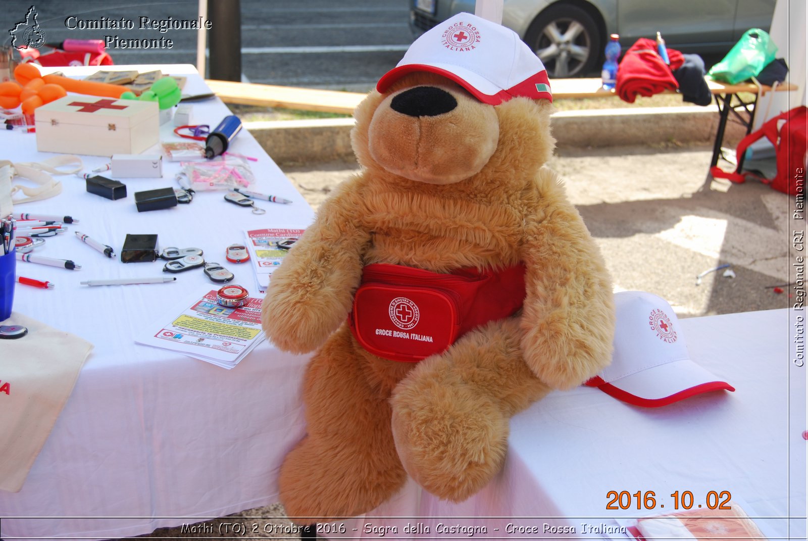 Mathi (TO) 2 Ottobre 2016 - Sagra della Castagna - Croce Rossa Italiana- Comitato Regionale del Piemonte