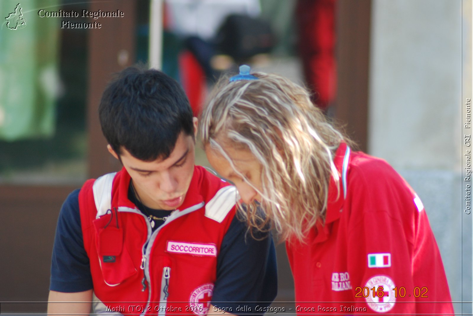 Mathi (TO) 2 Ottobre 2016 - Sagra della Castagna - Croce Rossa Italiana- Comitato Regionale del Piemonte