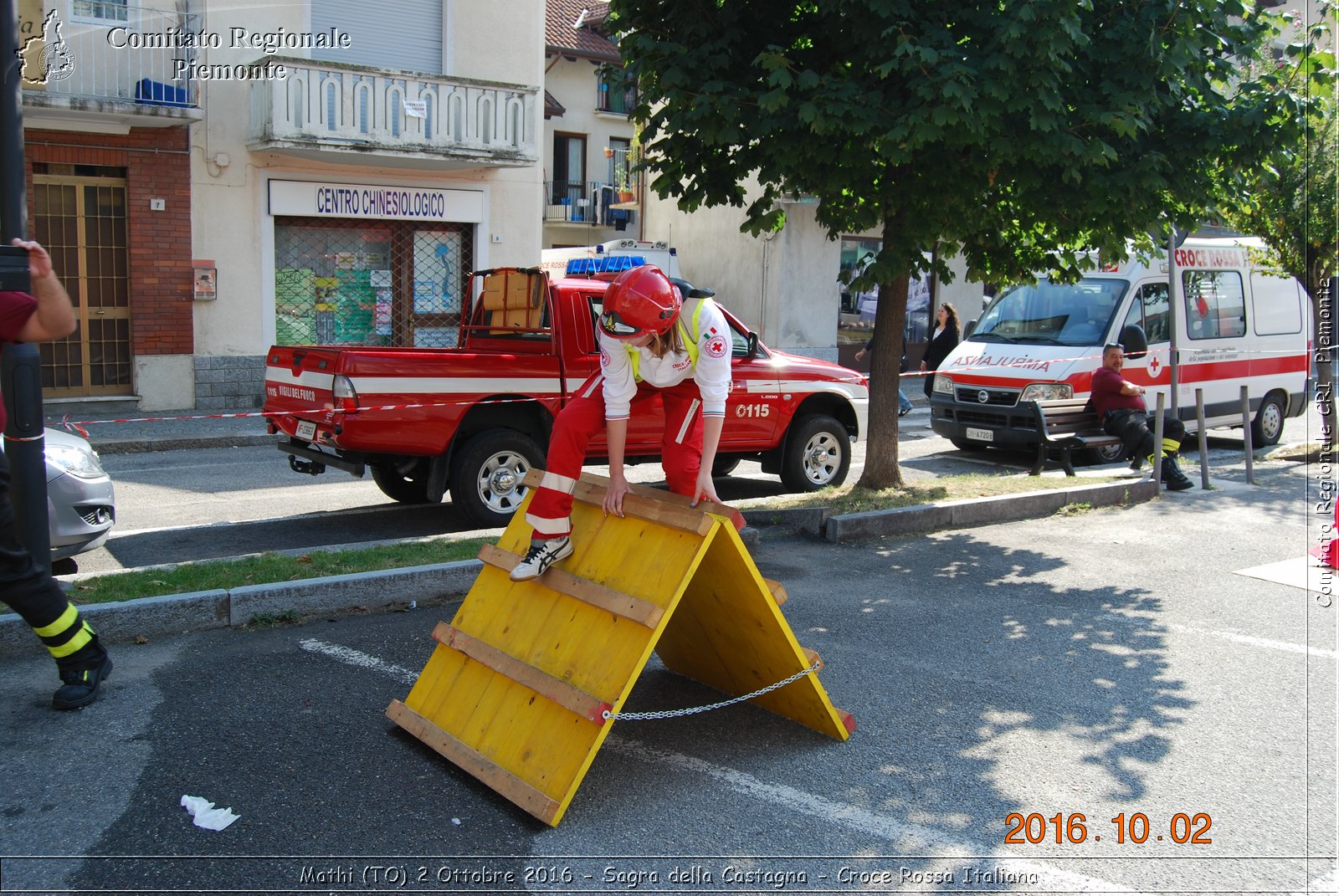 Mathi (TO) 2 Ottobre 2016 - Sagra della Castagna - Croce Rossa Italiana- Comitato Regionale del Piemonte