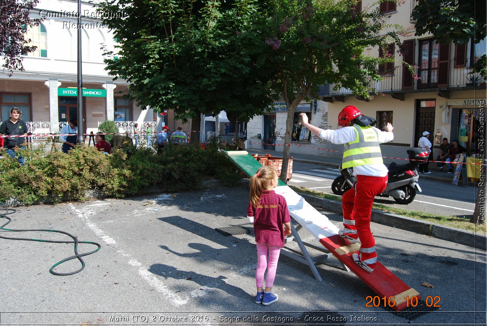 Mathi (TO) 2 Ottobre 2016 - Sagra della Castagna - Croce Rossa Italiana- Comitato Regionale del Piemonte