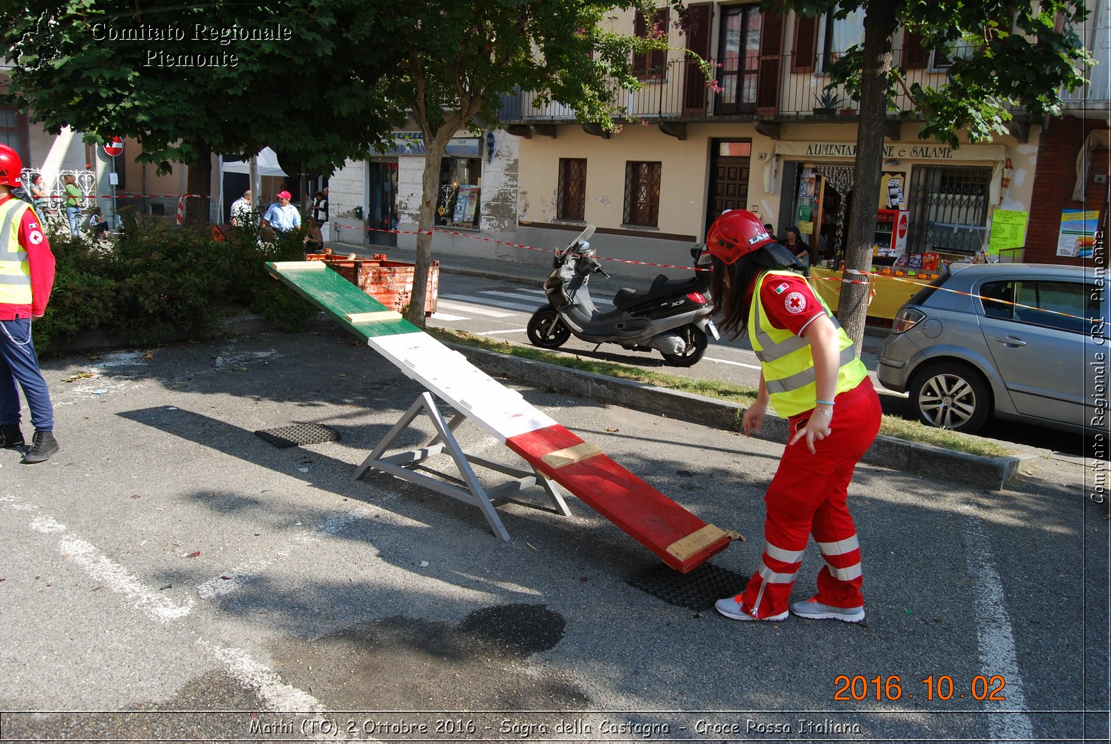Mathi (TO) 2 Ottobre 2016 - Sagra della Castagna - Croce Rossa Italiana- Comitato Regionale del Piemonte