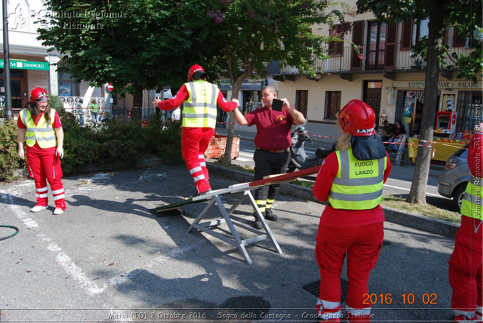 Mathi (TO) 2 Ottobre 2016 - Sagra della Castagna - Croce Rossa Italiana- Comitato Regionale del Piemonte