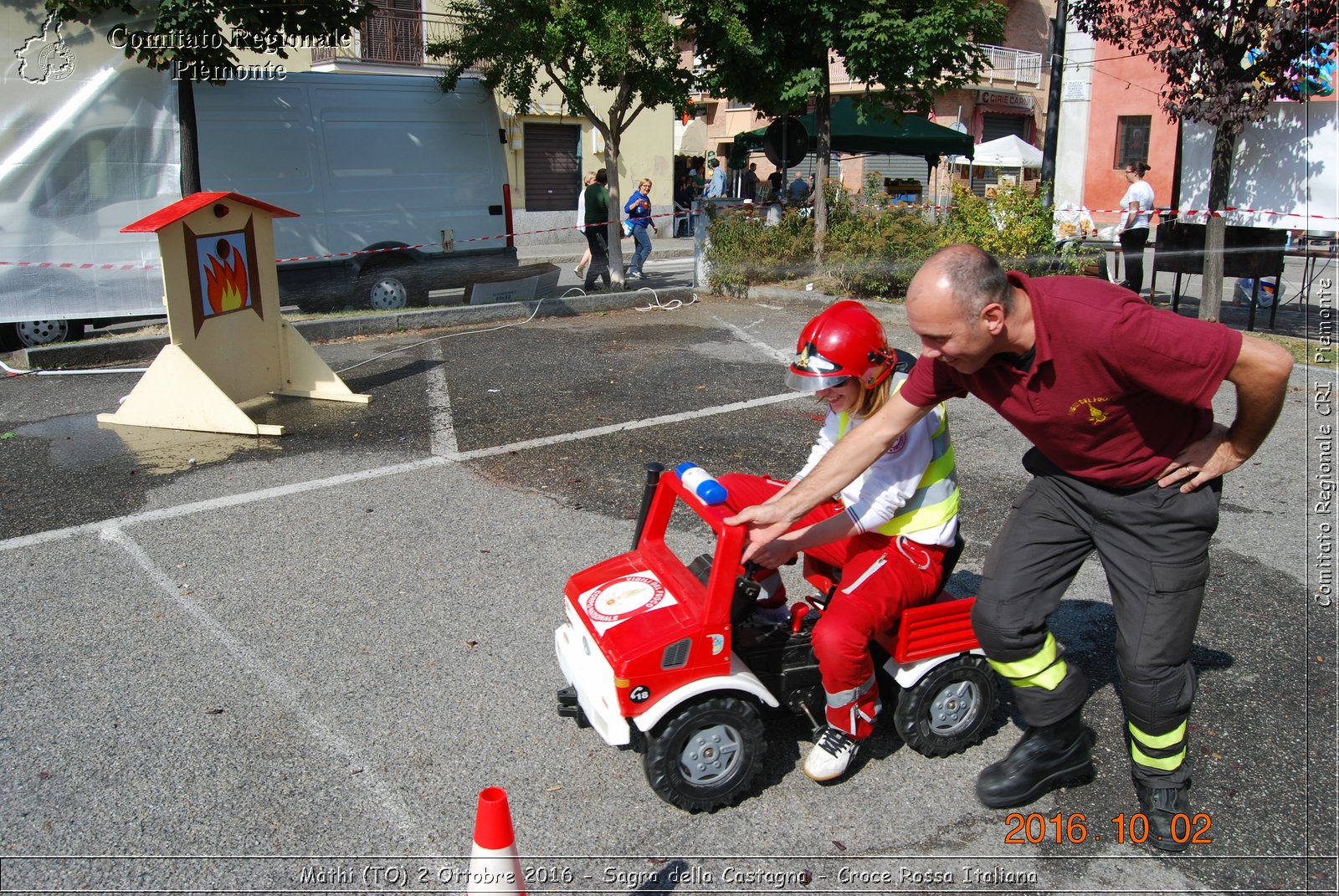 Mathi (TO) 2 Ottobre 2016 - Sagra della Castagna - Croce Rossa Italiana- Comitato Regionale del Piemonte