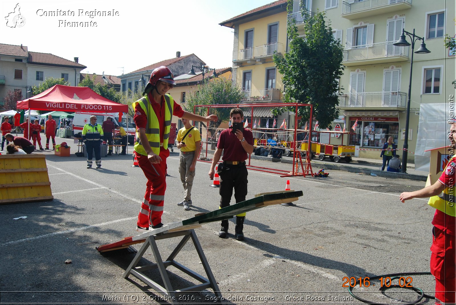 Mathi (TO) 2 Ottobre 2016 - Sagra della Castagna - Croce Rossa Italiana- Comitato Regionale del Piemonte