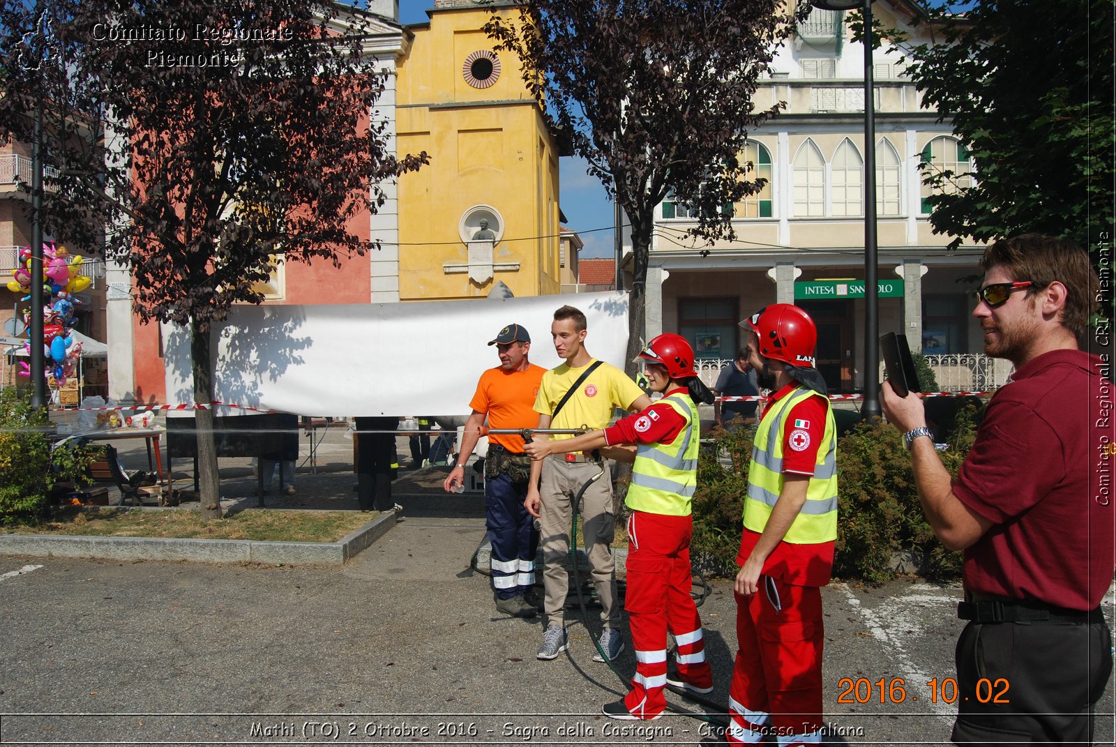 Mathi (TO) 2 Ottobre 2016 - Sagra della Castagna - Croce Rossa Italiana- Comitato Regionale del Piemonte