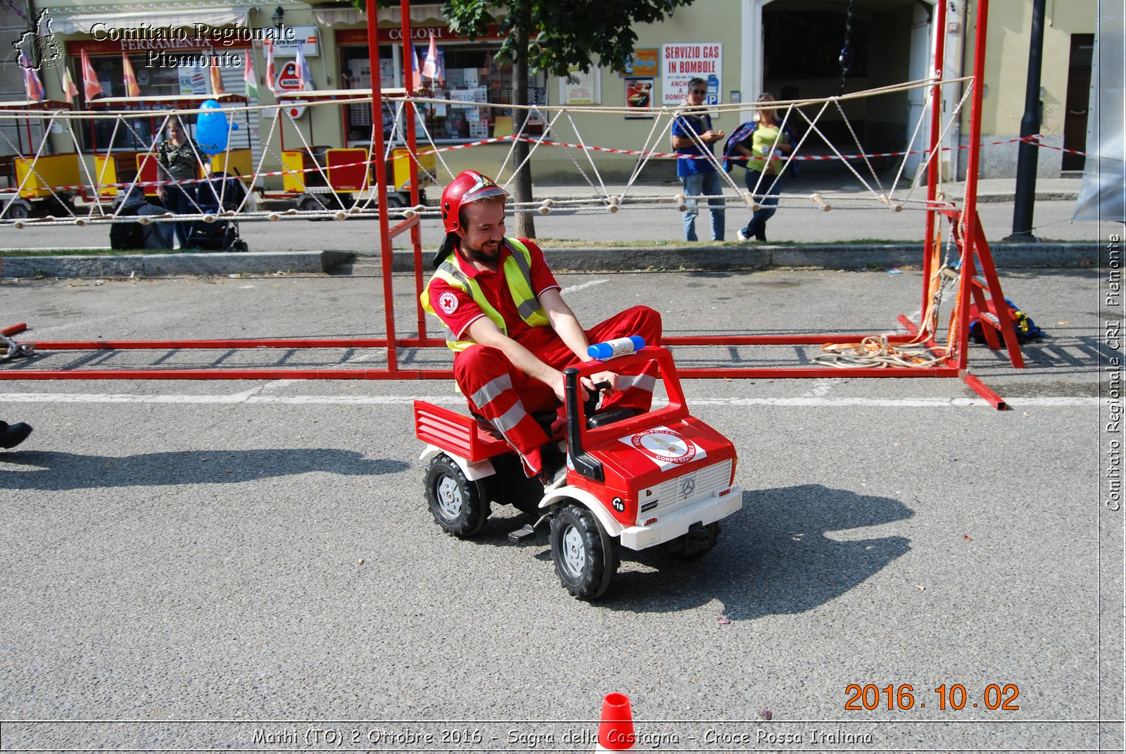 Mathi (TO) 2 Ottobre 2016 - Sagra della Castagna - Croce Rossa Italiana- Comitato Regionale del Piemonte