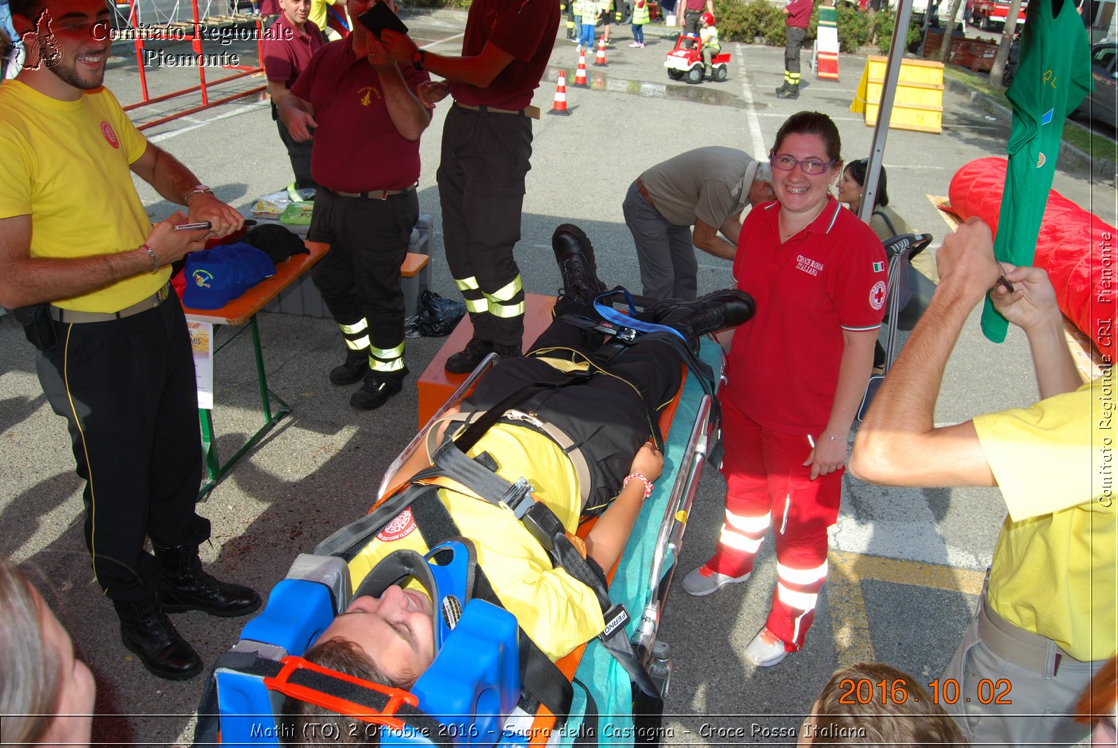 Mathi (TO) 2 Ottobre 2016 - Sagra della Castagna - Croce Rossa Italiana- Comitato Regionale del Piemonte