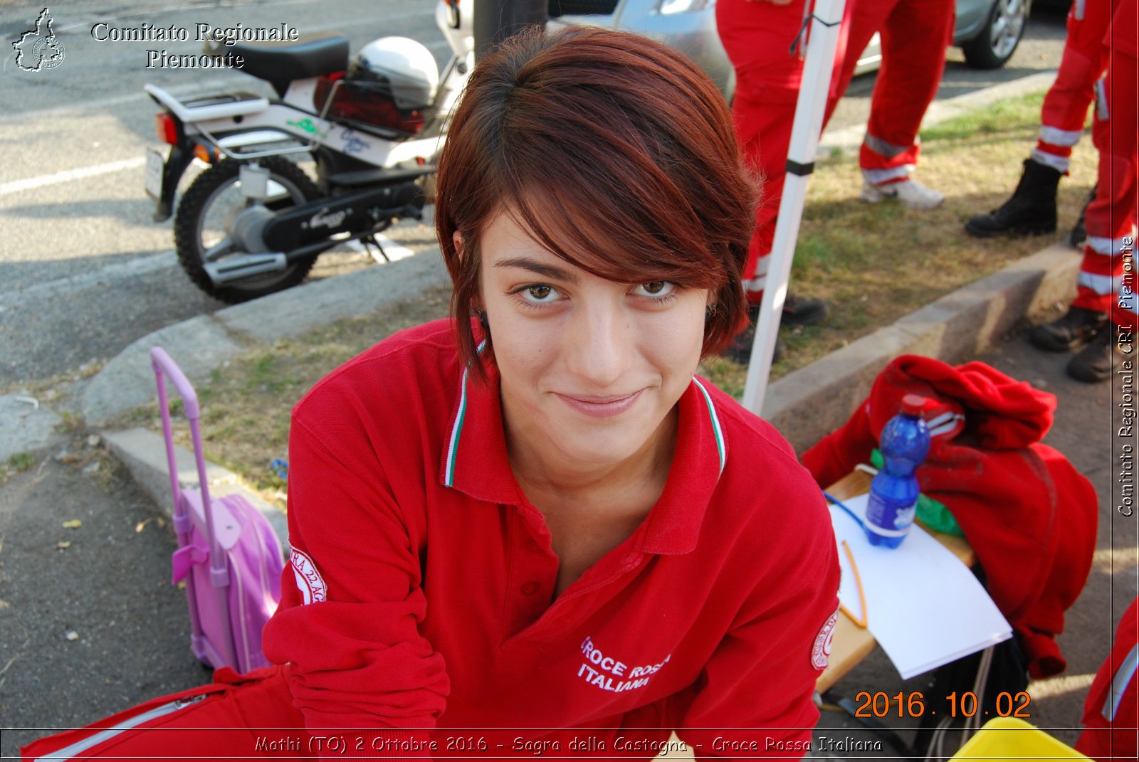 Mathi (TO) 2 Ottobre 2016 - Sagra della Castagna - Croce Rossa Italiana- Comitato Regionale del Piemonte