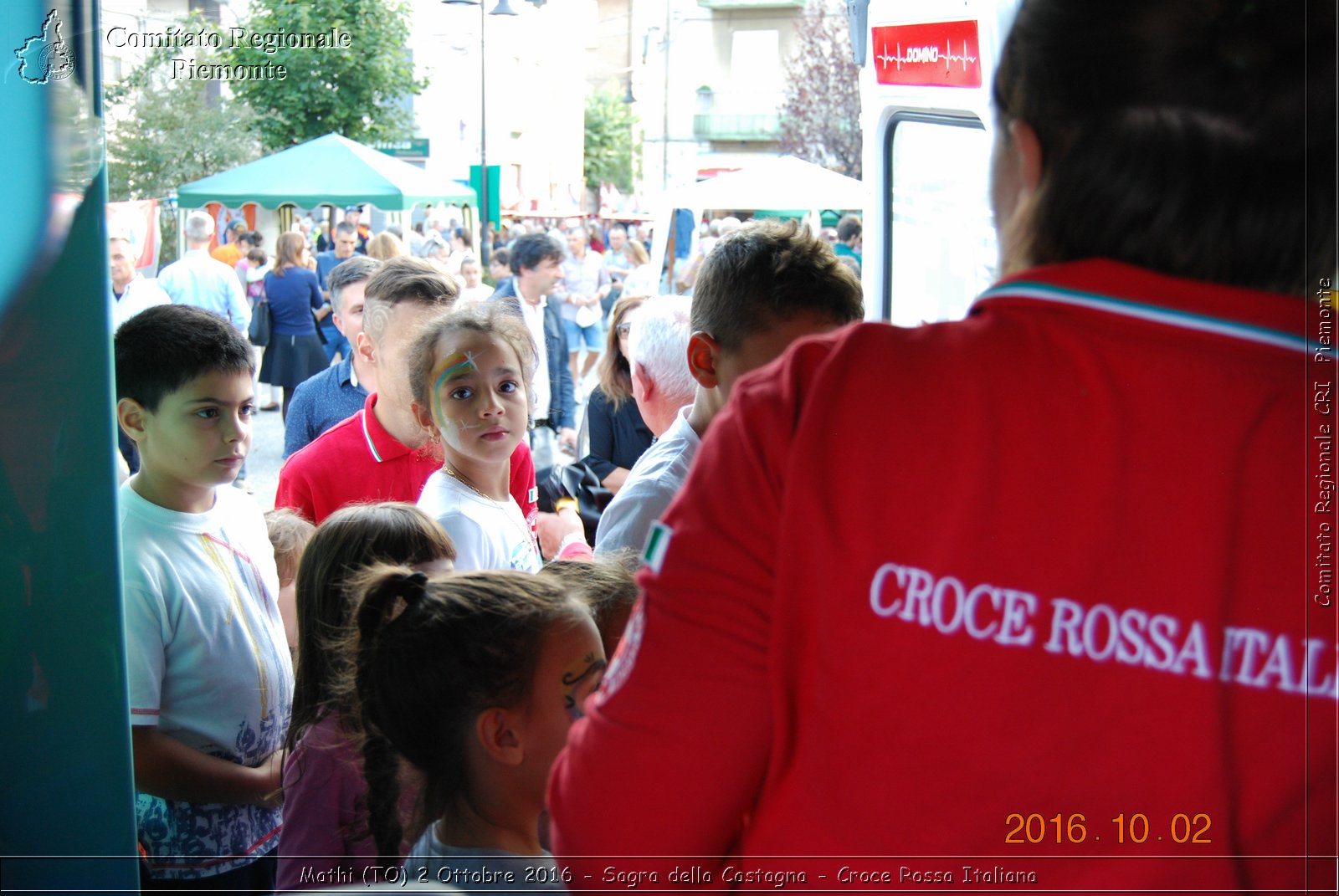 Mathi (TO) 2 Ottobre 2016 - Sagra della Castagna - Croce Rossa Italiana- Comitato Regionale del Piemonte