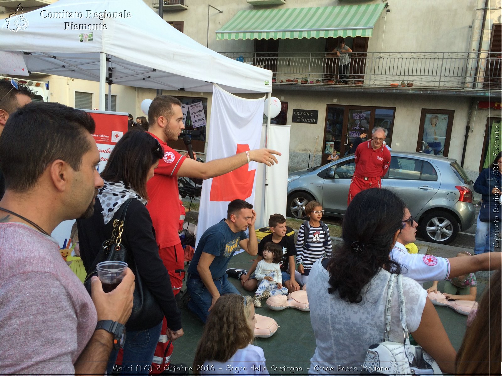 Mathi (TO) 2 Ottobre 2016 - Sagra della Castagna - Croce Rossa Italiana- Comitato Regionale del Piemonte