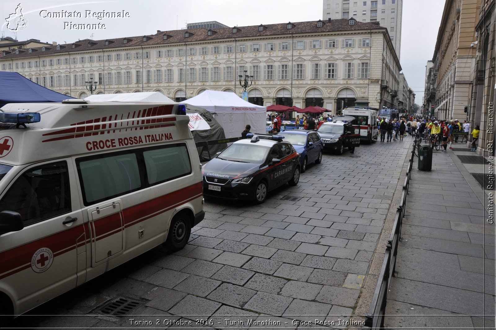 Torino 2 Ottobre 2016 - Turin Marathon - Croce Rossa Italiana- Comitato Regionale del Piemonte