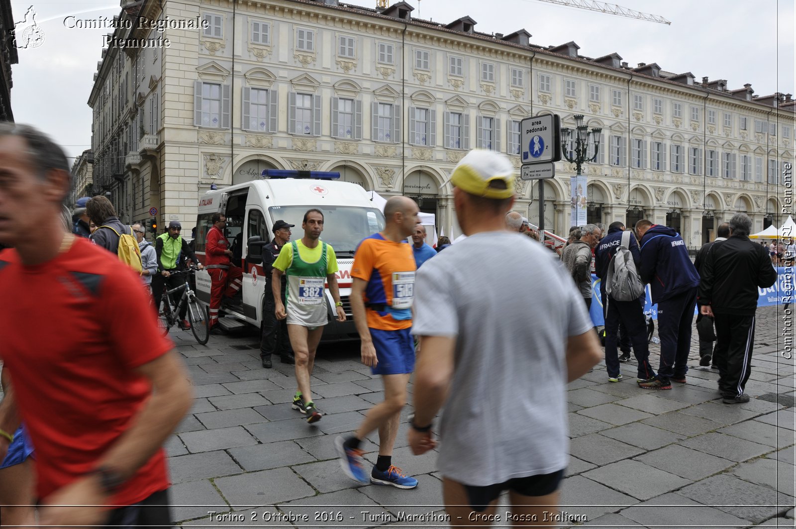 Torino 2 Ottobre 2016 - Turin Marathon - Croce Rossa Italiana- Comitato Regionale del Piemonte