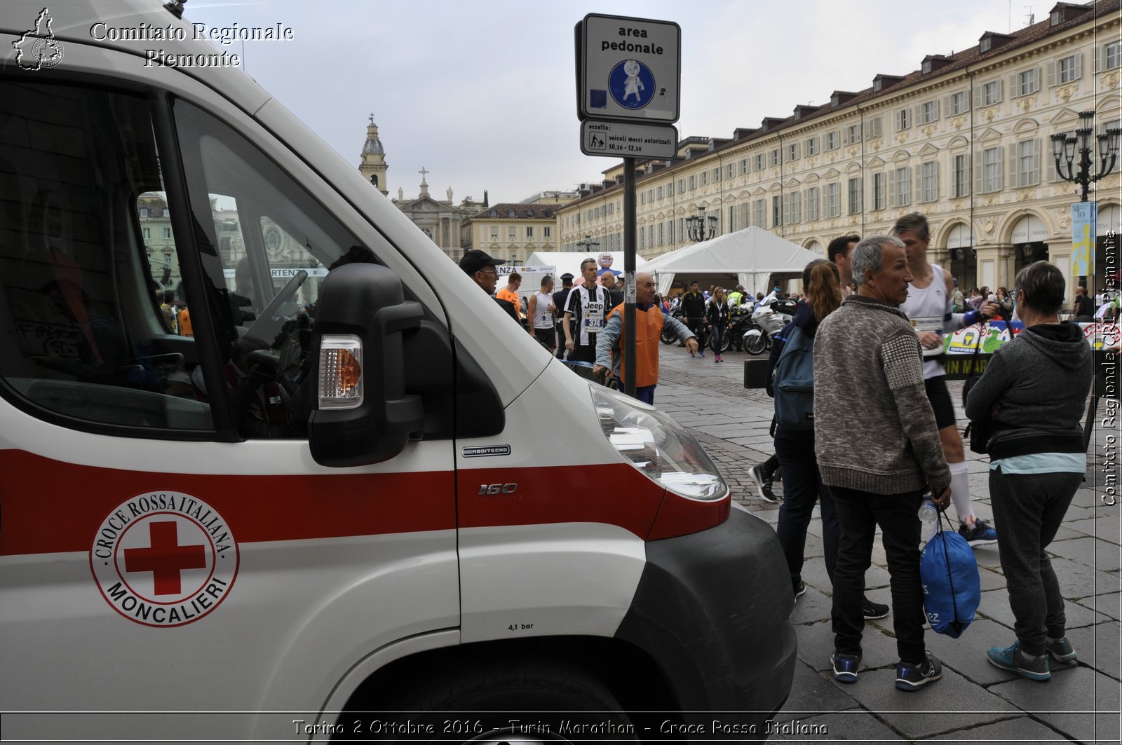 Torino 2 Ottobre 2016 - Turin Marathon - Croce Rossa Italiana- Comitato Regionale del Piemonte