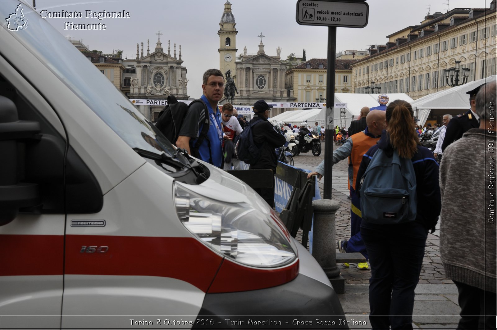 Torino 2 Ottobre 2016 - Turin Marathon - Croce Rossa Italiana- Comitato Regionale del Piemonte