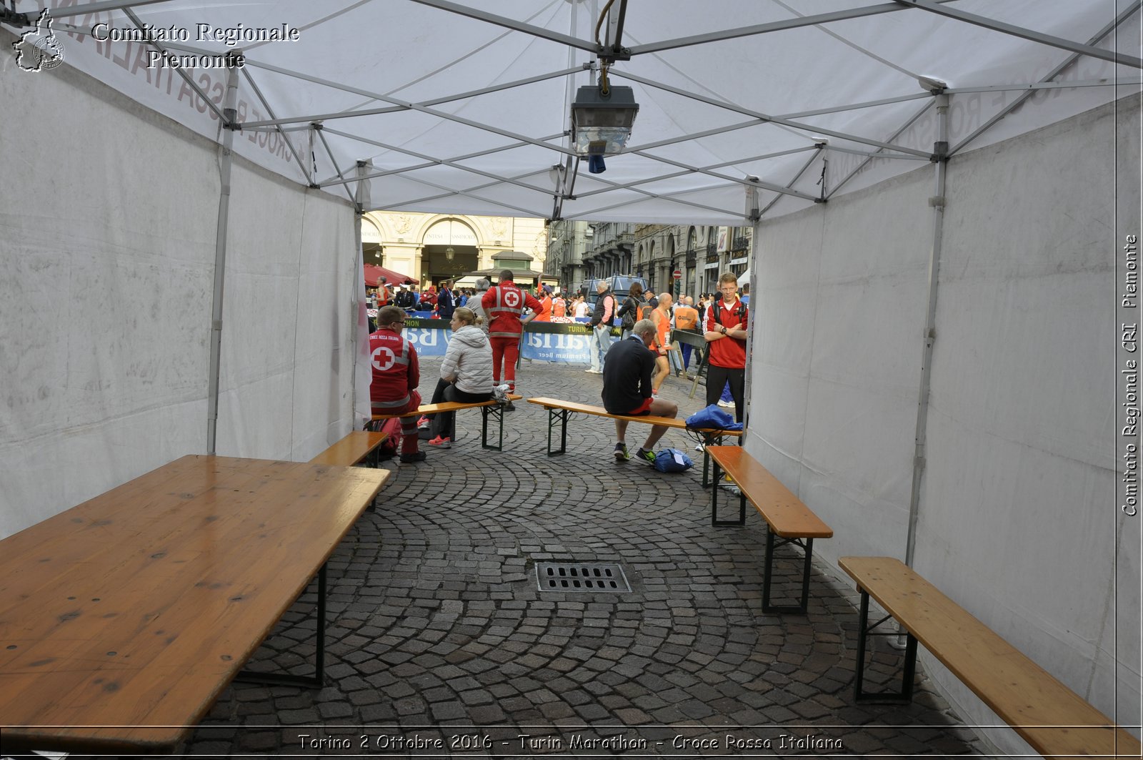 Torino 2 Ottobre 2016 - Turin Marathon - Croce Rossa Italiana- Comitato Regionale del Piemonte