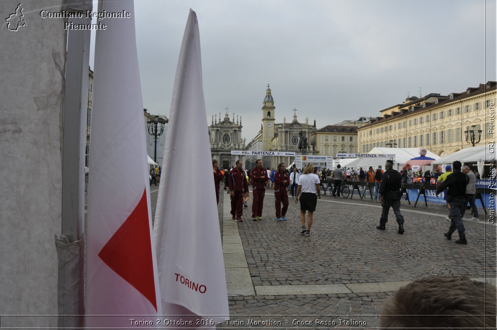 Torino 2 Ottobre 2016 - Turin Marathon - Croce Rossa Italiana- Comitato Regionale del Piemonte