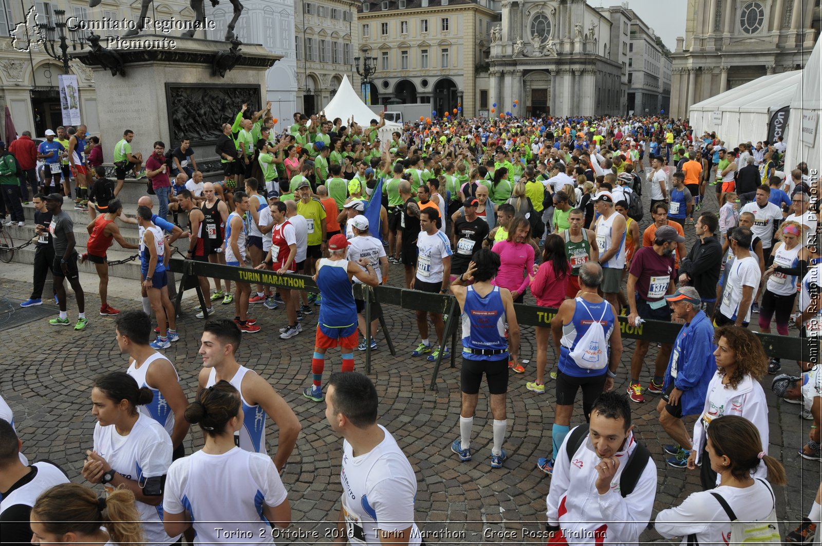 Torino 2 Ottobre 2016 - Turin Marathon - Croce Rossa Italiana- Comitato Regionale del Piemonte