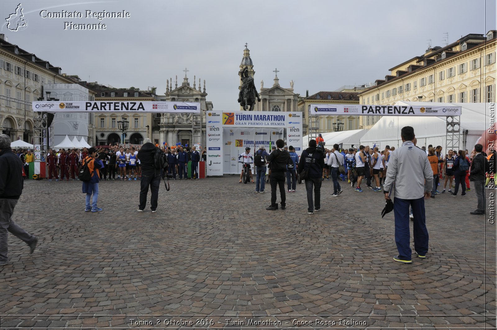 Torino 2 Ottobre 2016 - Turin Marathon - Croce Rossa Italiana- Comitato Regionale del Piemonte