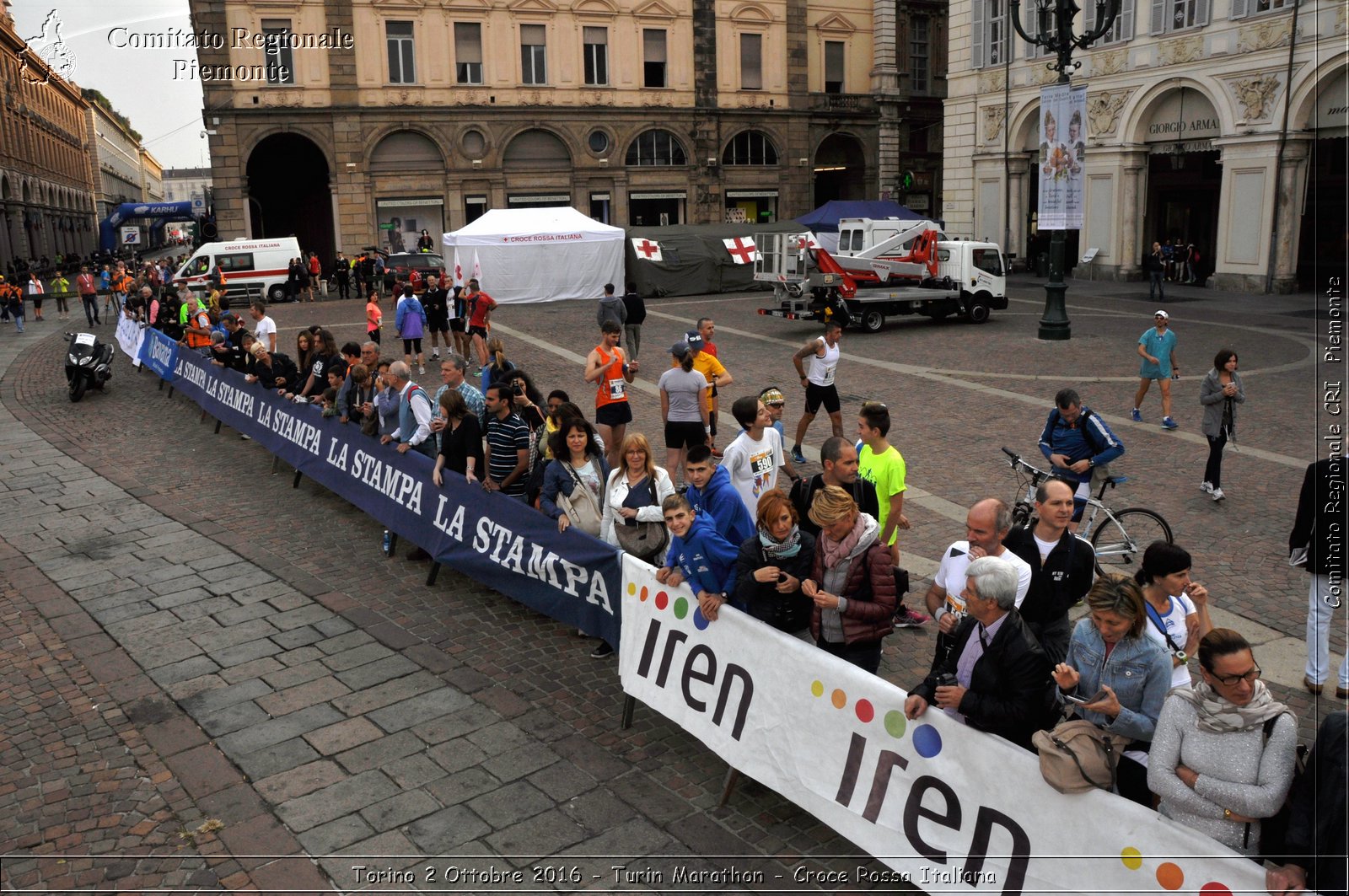 Torino 2 Ottobre 2016 - Turin Marathon - Croce Rossa Italiana- Comitato Regionale del Piemonte