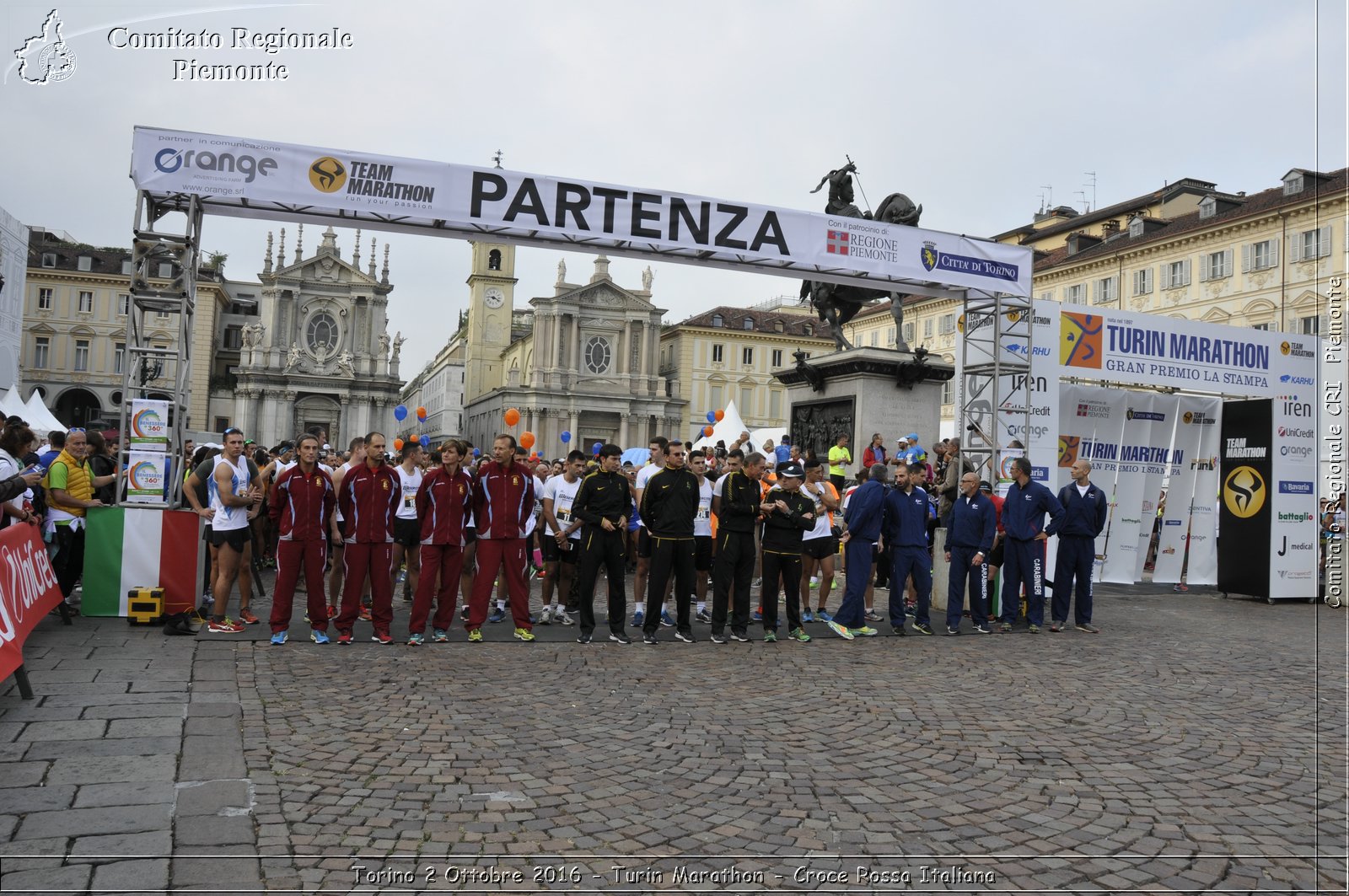 Torino 2 Ottobre 2016 - Turin Marathon - Croce Rossa Italiana- Comitato Regionale del Piemonte