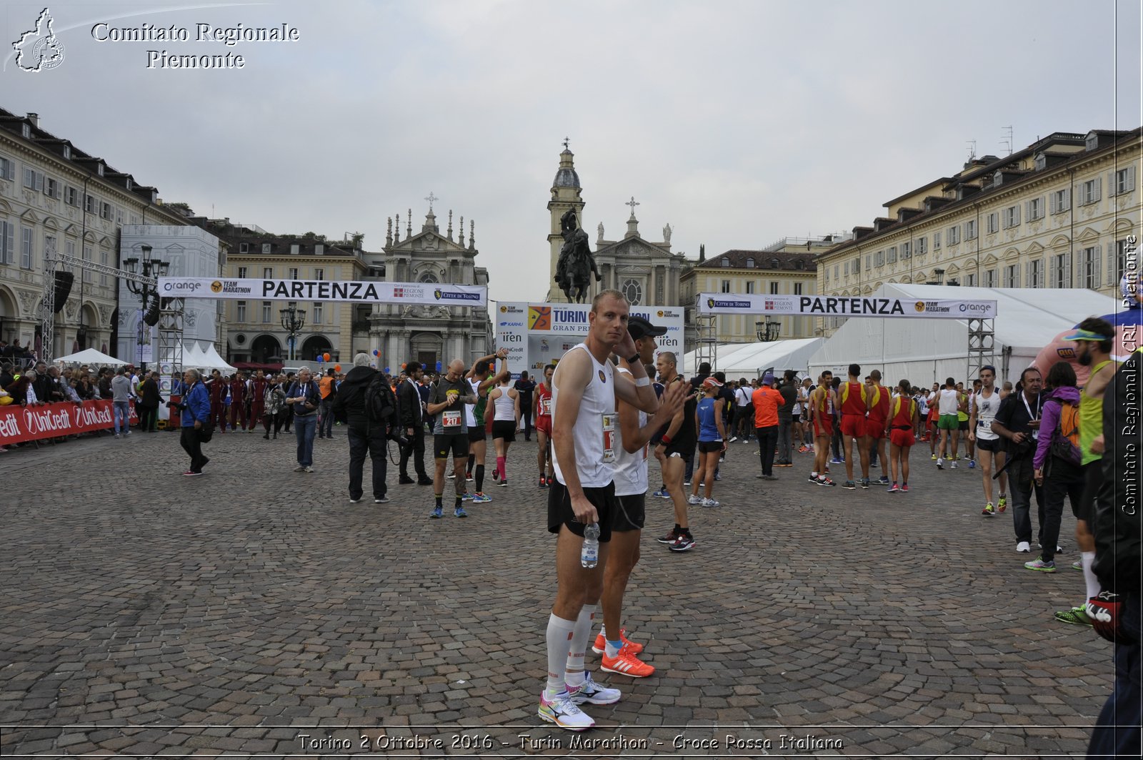 Torino 2 Ottobre 2016 - Turin Marathon - Croce Rossa Italiana- Comitato Regionale del Piemonte