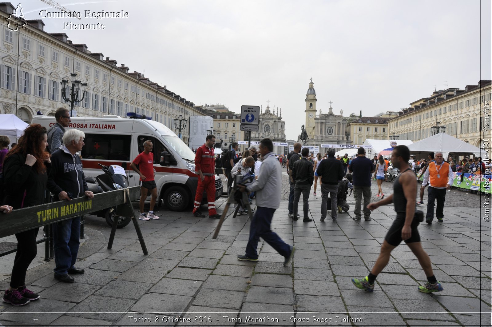 Torino 2 Ottobre 2016 - Turin Marathon - Croce Rossa Italiana- Comitato Regionale del Piemonte