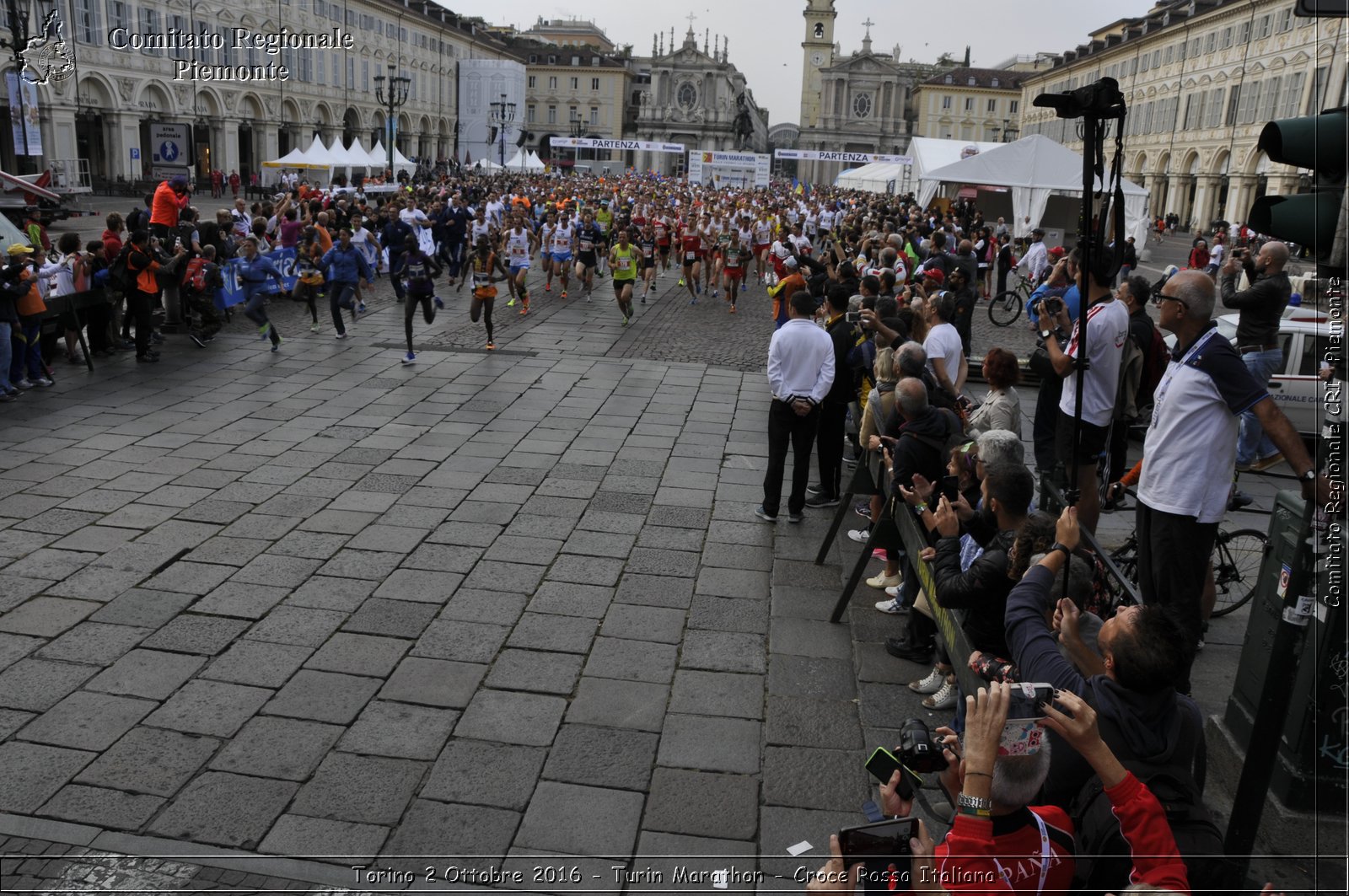 Torino 2 Ottobre 2016 - Turin Marathon - Croce Rossa Italiana- Comitato Regionale del Piemonte