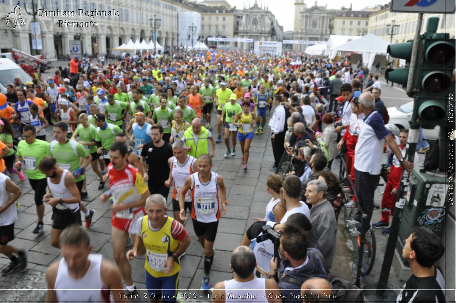 Torino 2 Ottobre 2016 - Turin Marathon - Croce Rossa Italiana- Comitato Regionale del Piemonte