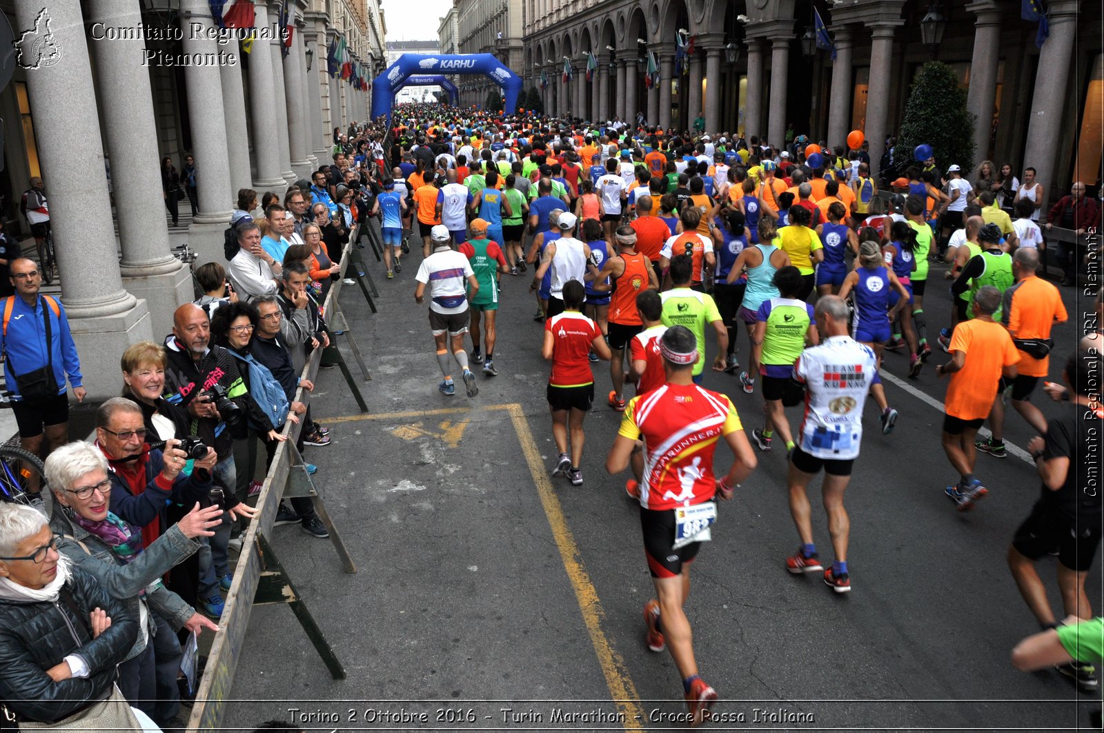 Torino 2 Ottobre 2016 - Turin Marathon - Croce Rossa Italiana- Comitato Regionale del Piemonte