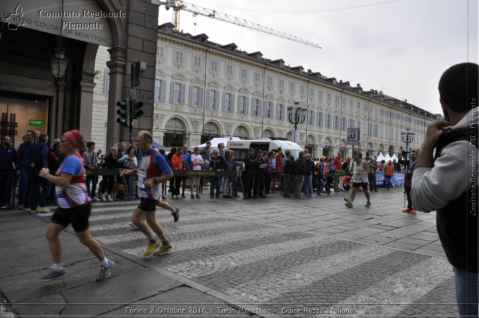 Torino 2 Ottobre 2016 - Turin Marathon - Croce Rossa Italiana- Comitato Regionale del Piemonte