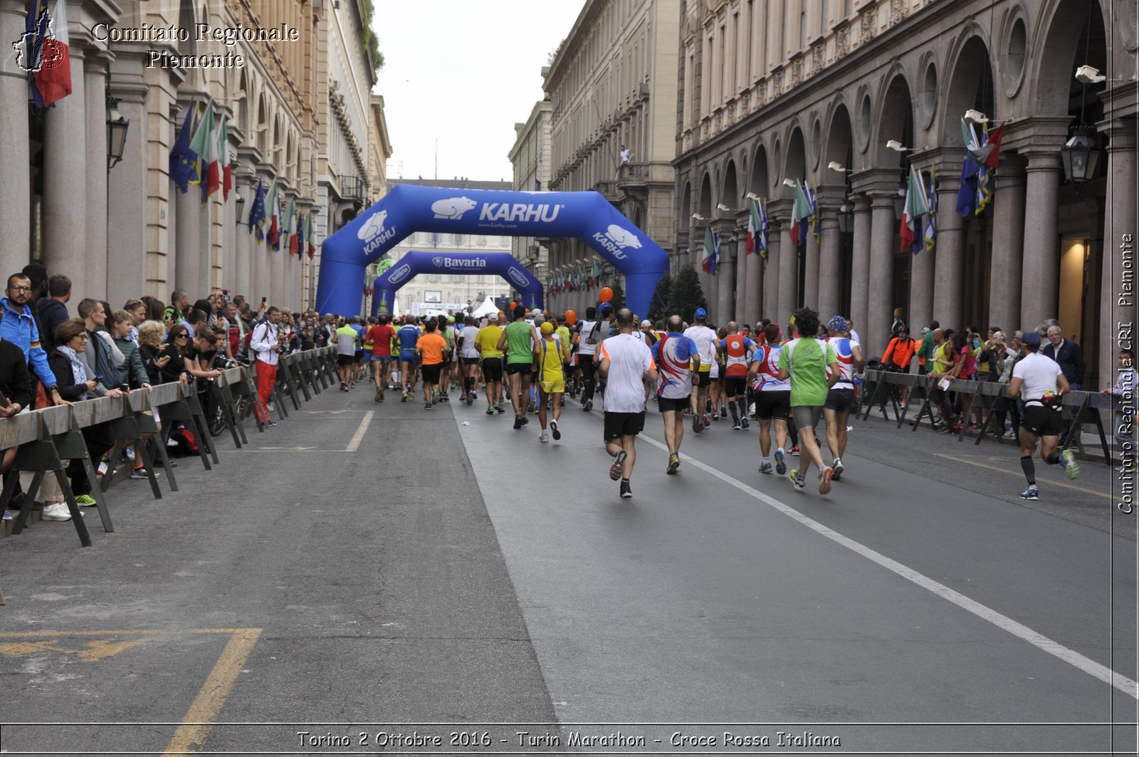 Torino 2 Ottobre 2016 - Turin Marathon - Croce Rossa Italiana- Comitato Regionale del Piemonte