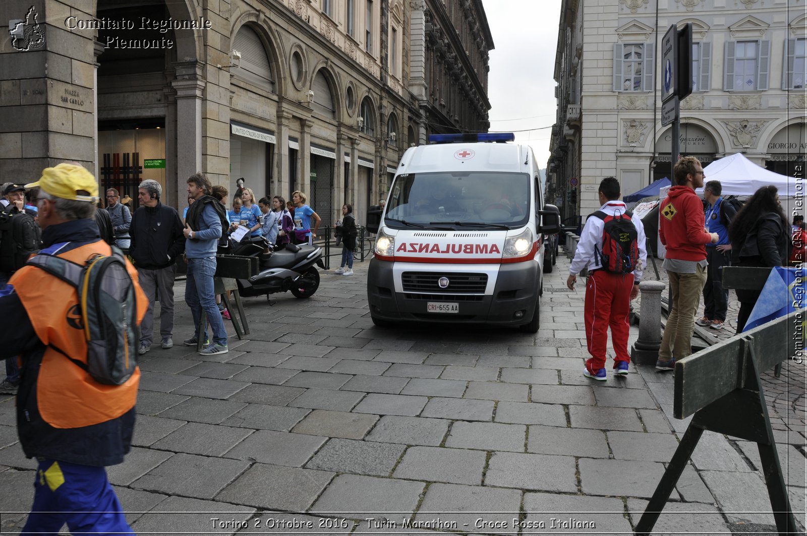 Torino 2 Ottobre 2016 - Turin Marathon - Croce Rossa Italiana- Comitato Regionale del Piemonte