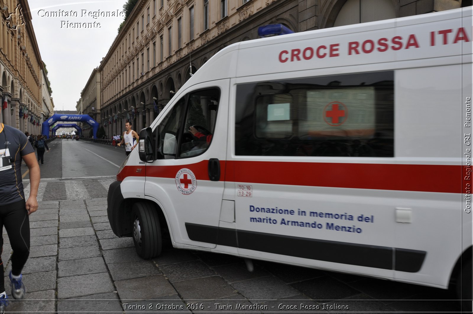 Torino 2 Ottobre 2016 - Turin Marathon - Croce Rossa Italiana- Comitato Regionale del Piemonte