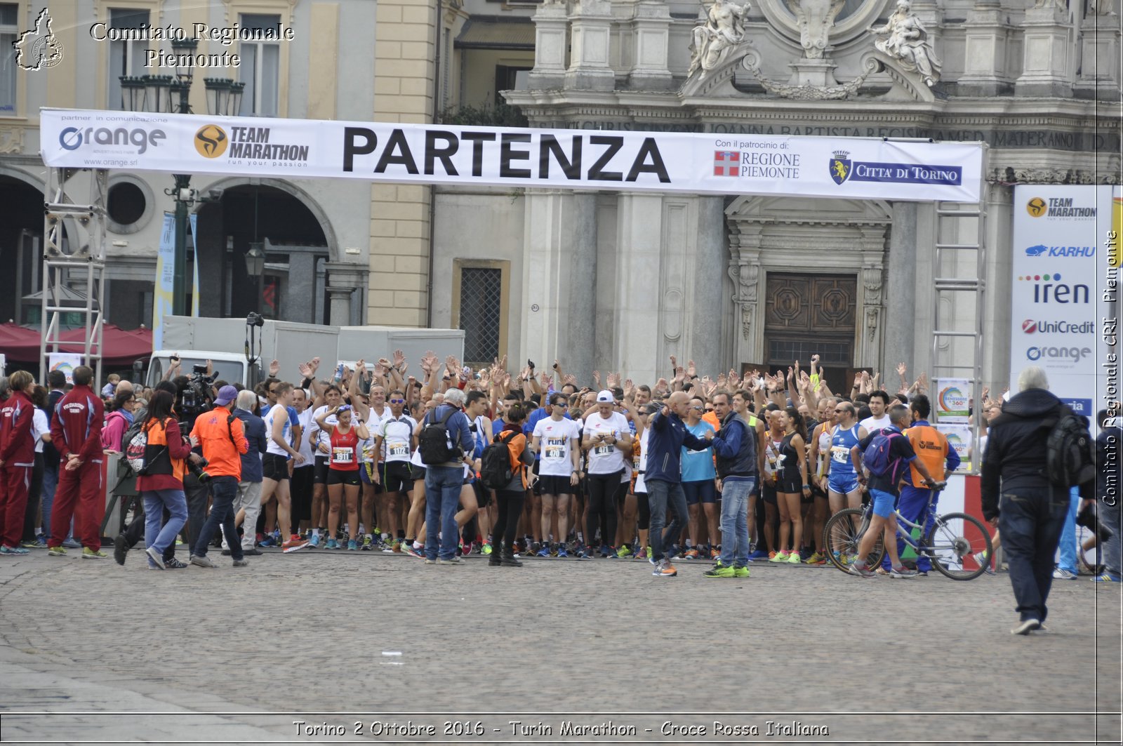 Torino 2 Ottobre 2016 - Turin Marathon - Croce Rossa Italiana- Comitato Regionale del Piemonte