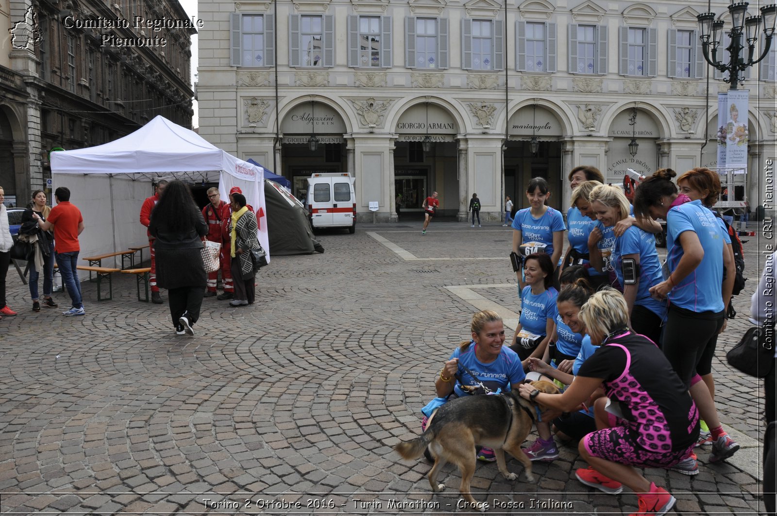 Torino 2 Ottobre 2016 - Turin Marathon - Croce Rossa Italiana- Comitato Regionale del Piemonte