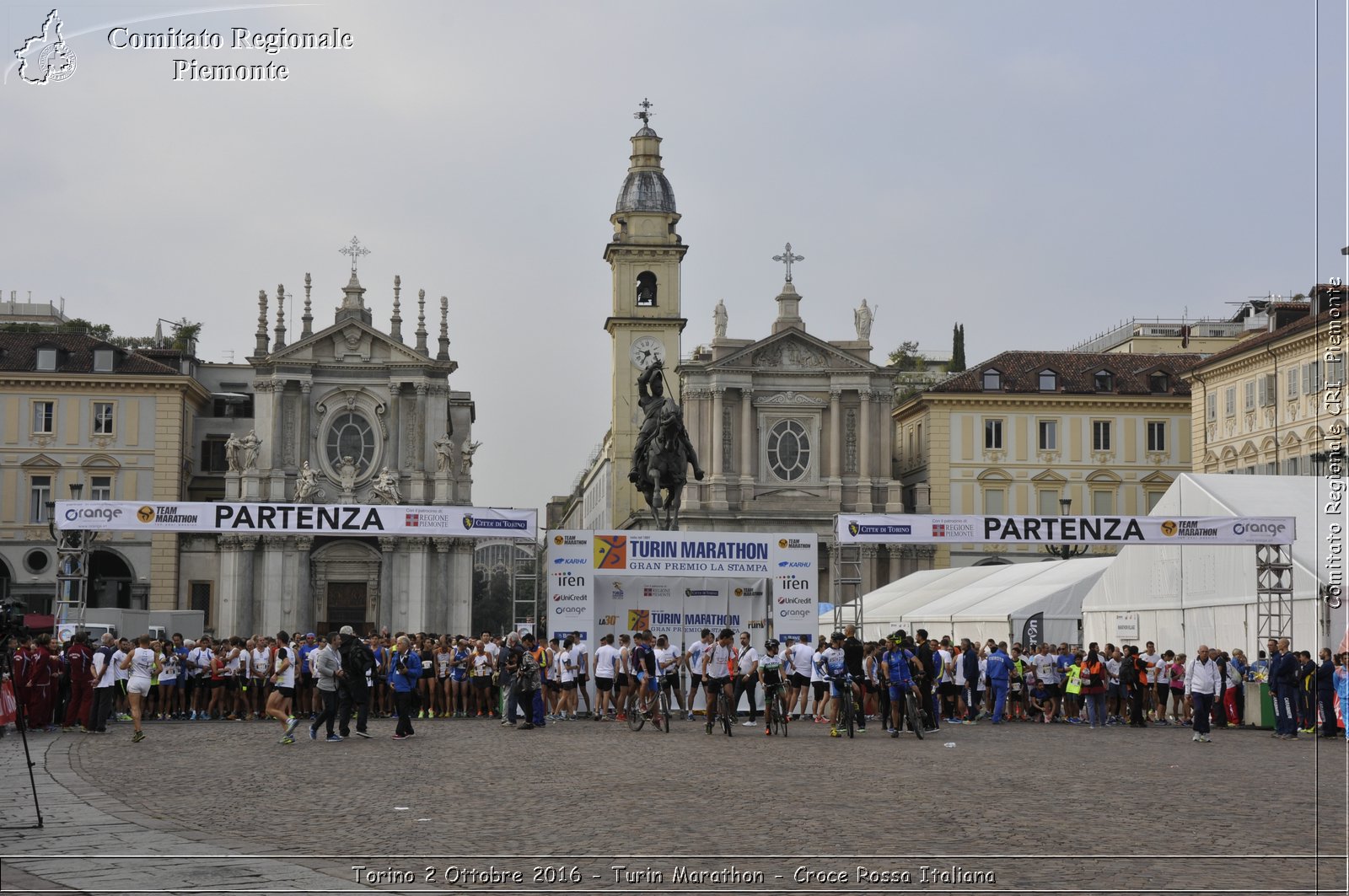 Torino 2 Ottobre 2016 - Turin Marathon - Croce Rossa Italiana- Comitato Regionale del Piemonte