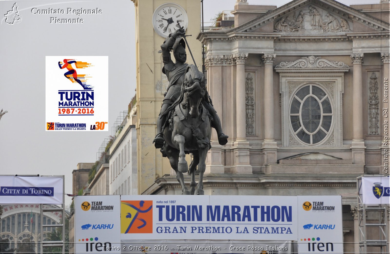 Torino 2 Ottobre 2016 - Turin Marathon - Croce Rossa Italiana- Comitato Regionale del Piemonte