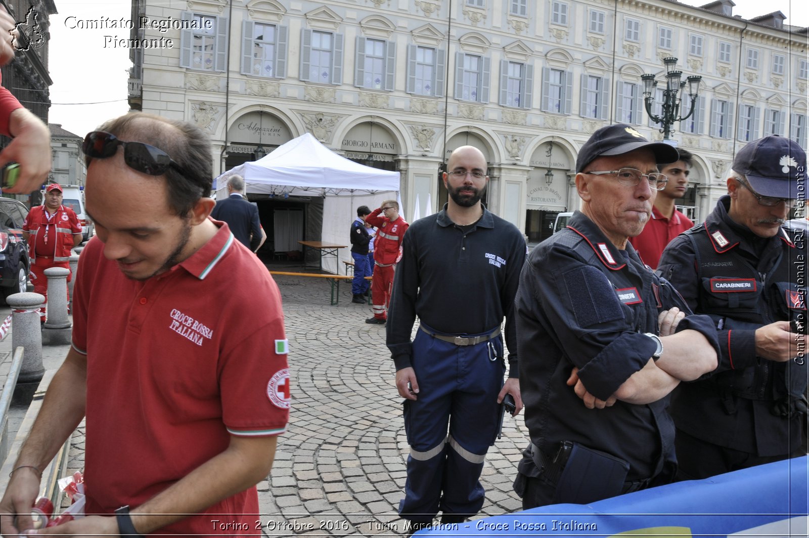 Torino 2 Ottobre 2016 - Turin Marathon - Croce Rossa Italiana- Comitato Regionale del Piemonte