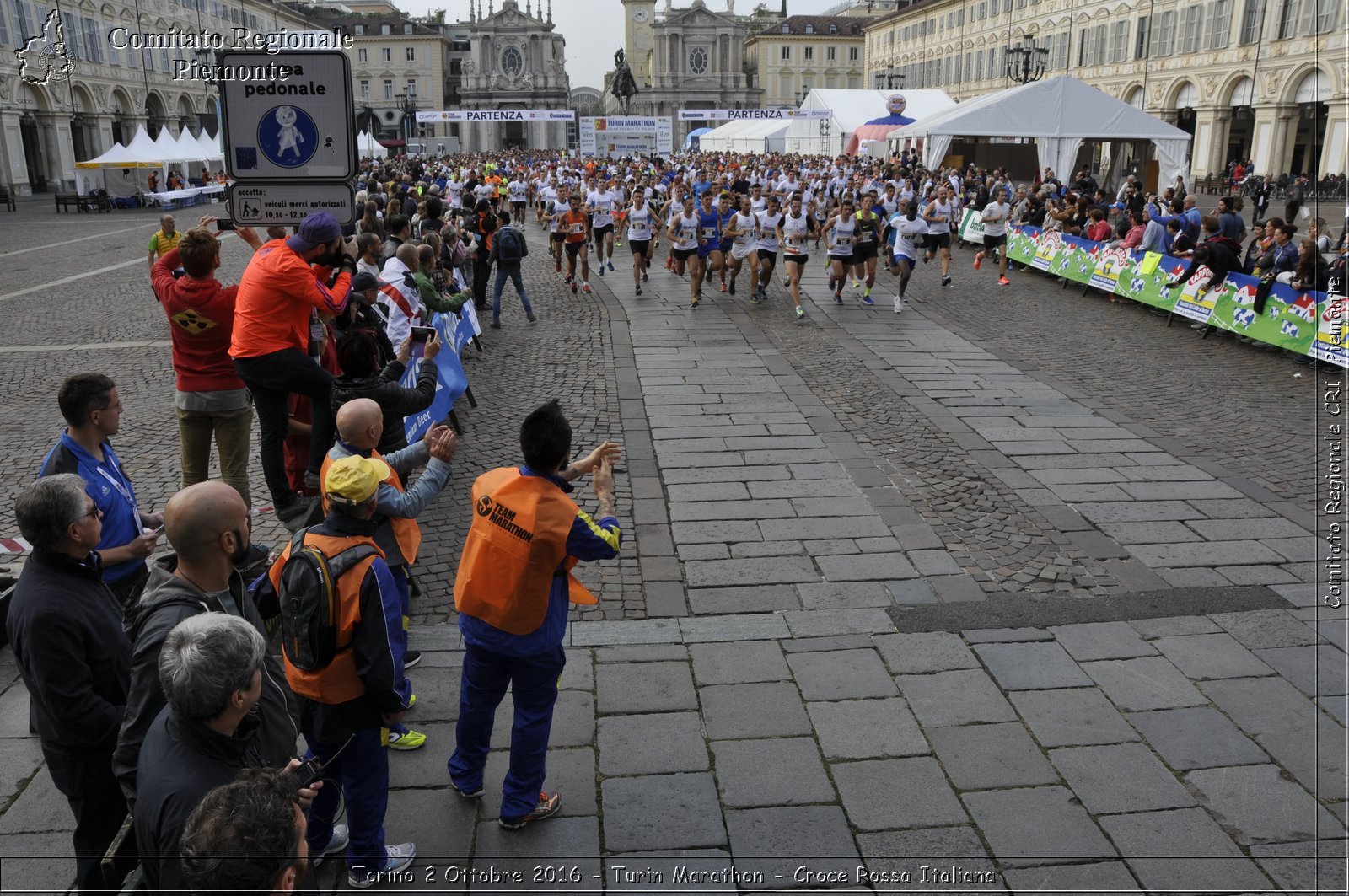 Torino 2 Ottobre 2016 - Turin Marathon - Croce Rossa Italiana- Comitato Regionale del Piemonte