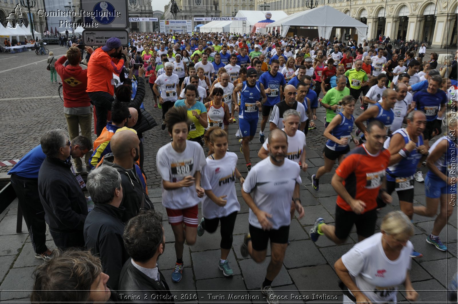 Torino 2 Ottobre 2016 - Turin Marathon - Croce Rossa Italiana- Comitato Regionale del Piemonte