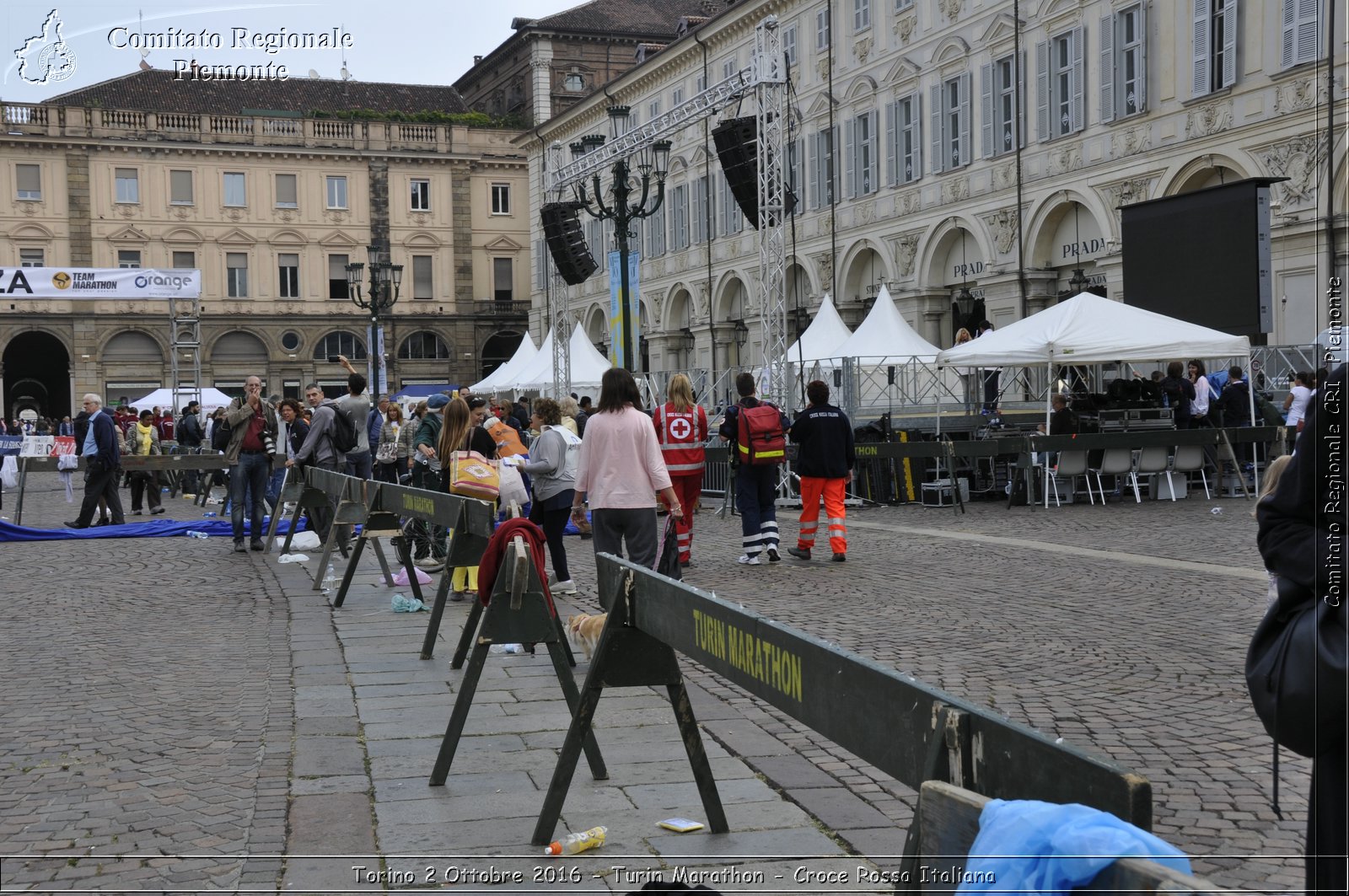 Torino 2 Ottobre 2016 - Turin Marathon - Croce Rossa Italiana- Comitato Regionale del Piemonte