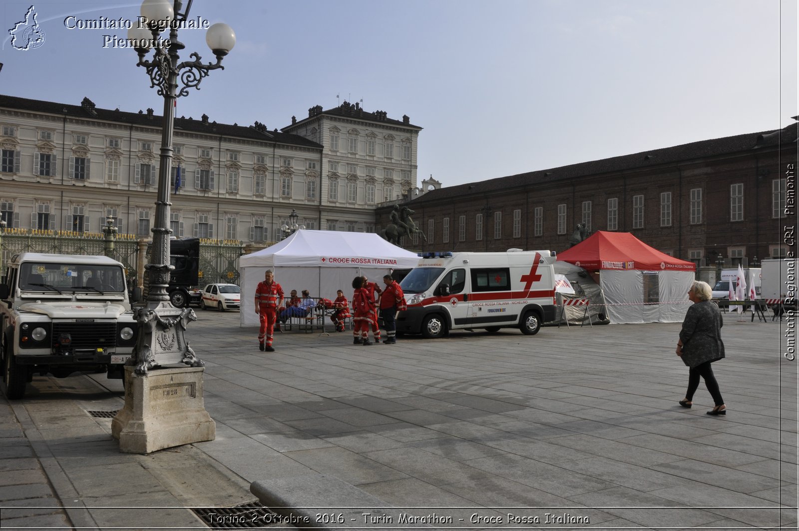 Torino 2 Ottobre 2016 - Turin Marathon - Croce Rossa Italiana- Comitato Regionale del Piemonte