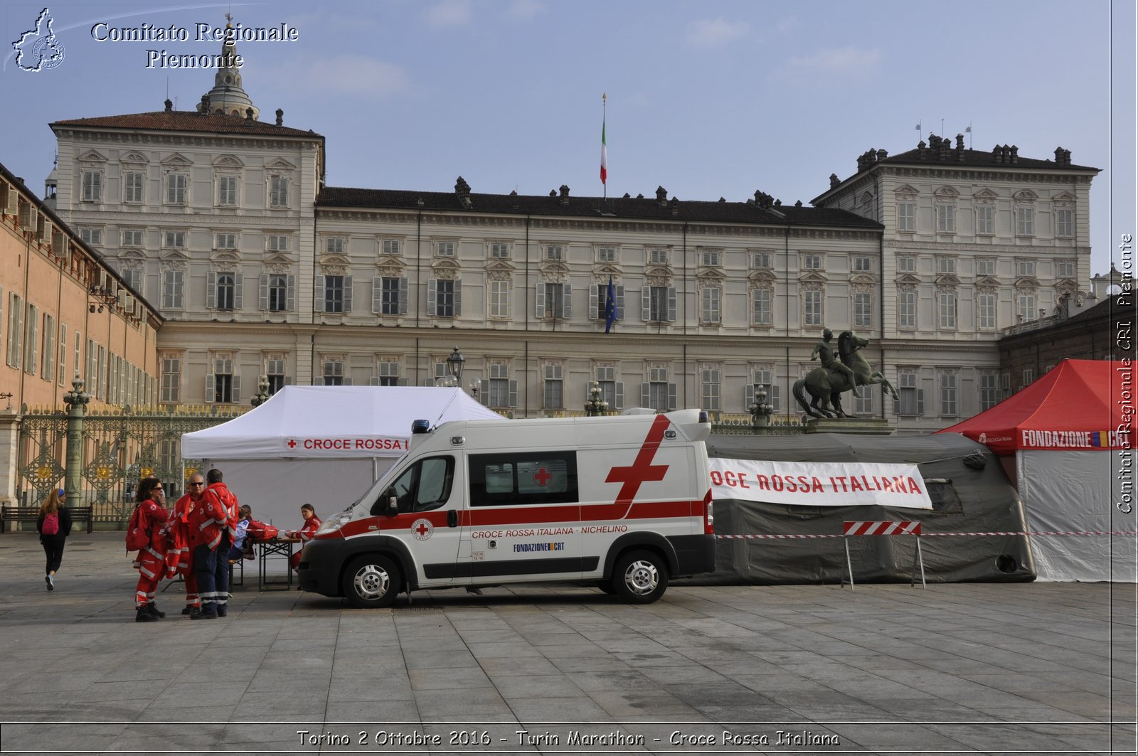 Torino 2 Ottobre 2016 - Turin Marathon - Croce Rossa Italiana- Comitato Regionale del Piemonte