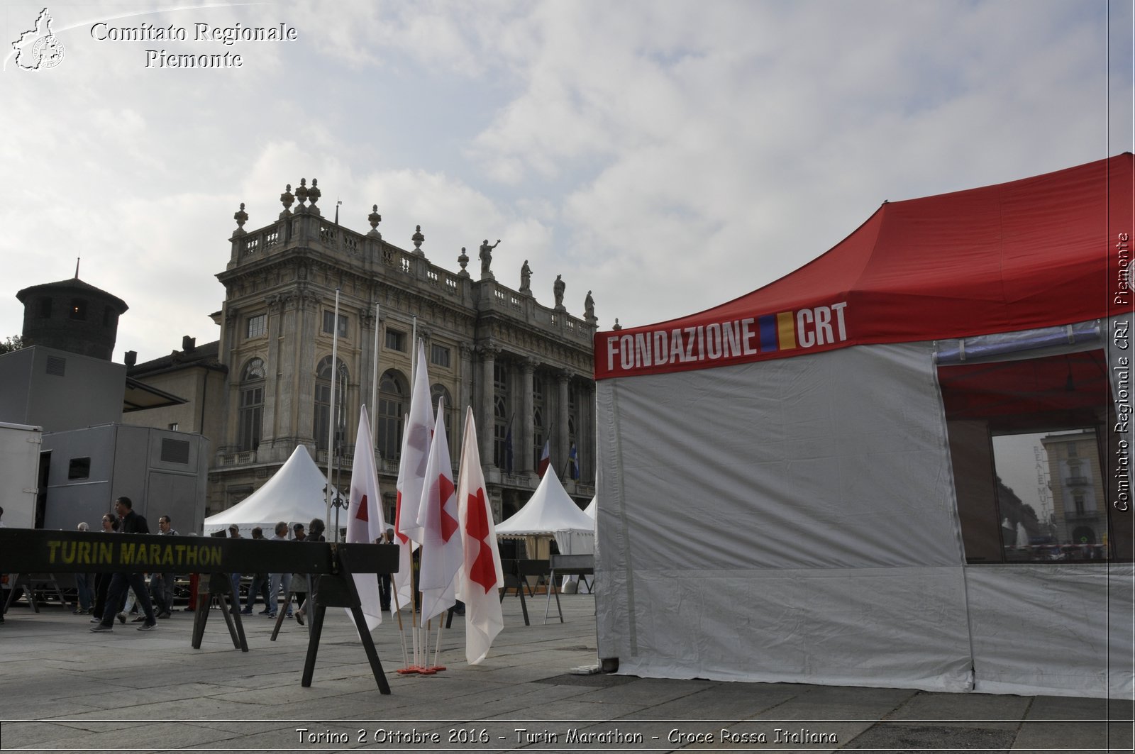 Torino 2 Ottobre 2016 - Turin Marathon - Croce Rossa Italiana- Comitato Regionale del Piemonte